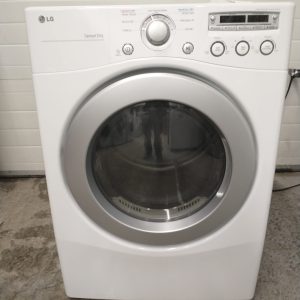 SET LG WASHER WM3170CW AND DRYER DLE2250W