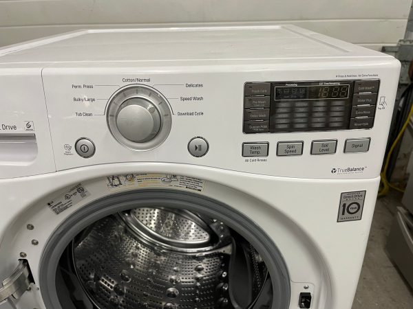 SET LG WASHER WM3170CW AND DRYER DLE2250W