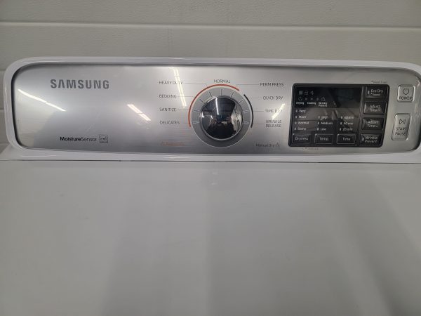 Used Electrical Dryer Samsung Dve45t7000w/ac