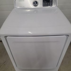 USED ELECTRICAL DRYER SAMSUNG DVE45T7000WAC 2