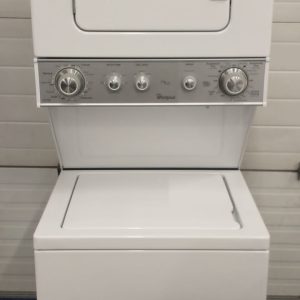 USED LAUNDRY CENTER WHIRLPOOL APPARTMENT SIZE YWET4024EW0 3