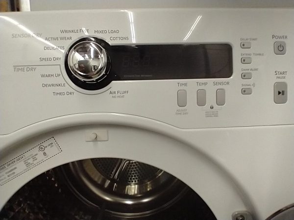 Used Set GE Appartment Size  Washer Wcvh4800k2ww & Dryer Pcvh480ek0ww