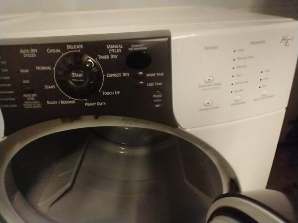 USED SET KENMORE WASHER 110.45862404 & DRYER 110.C85862401