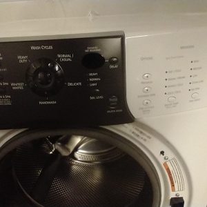 USED SET KENMORE WASHER 110.45862404 DRYER 110 3