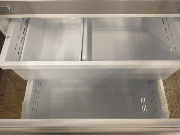 New Open Box Floor Model Refrigerator Samsung Rf18a5101sr Counter Depth