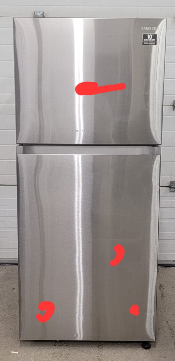 New Open Box Floor Model Refrigerator Samsung Rt18m6213sr