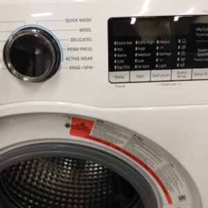 SAMSUNG WASHER LESS THAN 1 YEAR APPARTMENT SIZE WW22K6800AXWA2 2
