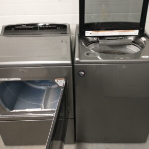 SET WHIRLPOOL WASHER WTW7500GC2 AND DRYER WHIRLPOOL YWED7500GC0 6