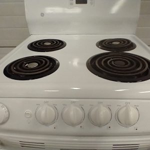 USED ELECTRICAL STOVE GE APPARTMENT SIZE JCAS730M3WW 4