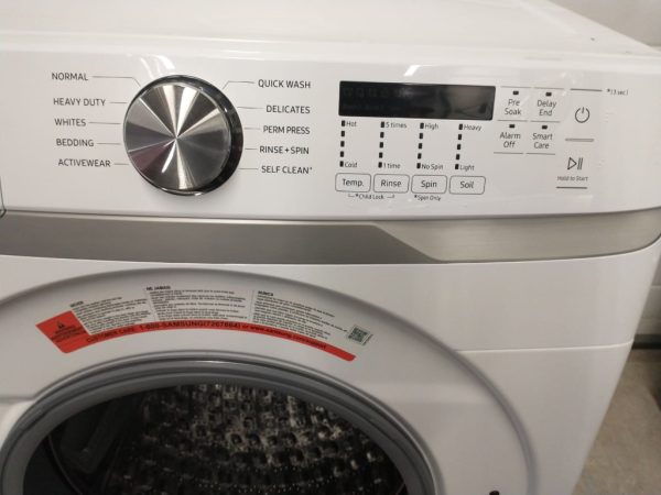 USED SAMSUNG WASHER LESS THAN 1 YEAR WF45T6000AW/A5