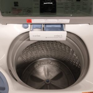 USED SET KENMORE BY SAMSUNG WASHER 592 29212 DRYER 595 69211 3