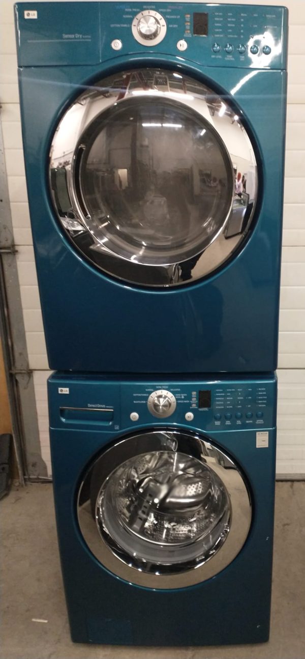 Used Set LG Washer Wm2233cu & Dryer Dle733u
