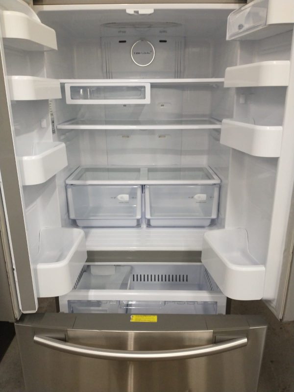 Used Refrigerator Samsung Counter Depth Rf18hfenbsraa Less Than 1 Year