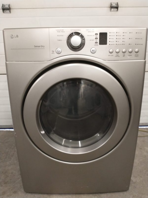 Used Set LG Washing Machine Wm2355cs & Dryer Dle9577sm