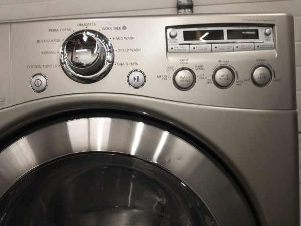 Used Set LG Washing Machine Wm2355cs & Dryer Dle9577sm