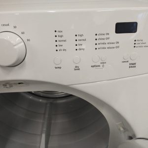 USED DRYER FRIGIDAIRE CAQE7002LW1 2 1
