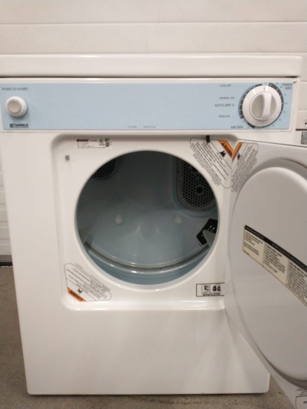 USED ELECTRICAL DRYER 120V KENMORE APPARTMENT SIZE 110.C89722991