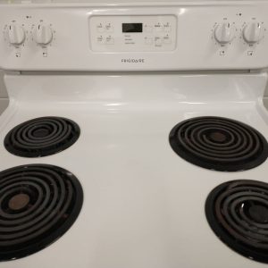 USED ELECTRICAL STOVE FRIGIDAIRE CFEF3016LWH 2