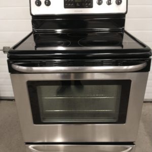 USED ELECTRICAL STOVE FRIGIDAIRE LFEF3021MS0 4