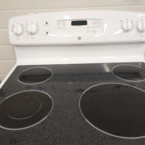 USED ELECTRICAL STOVE GE JCBP670DT1WW 4