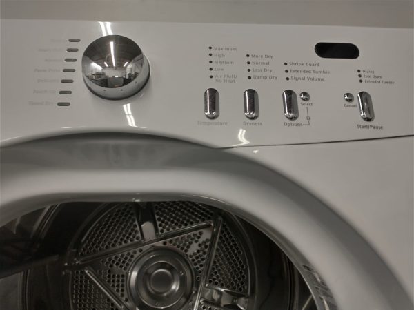 Used Set Frigidaire Washer Atf8000fs1 & Dryer Aeq8000cfs00
