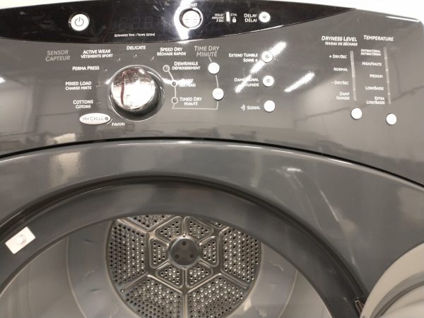 Used Set GE Washer Pcvh565eh0g & Dryer Gcvh6600hgg