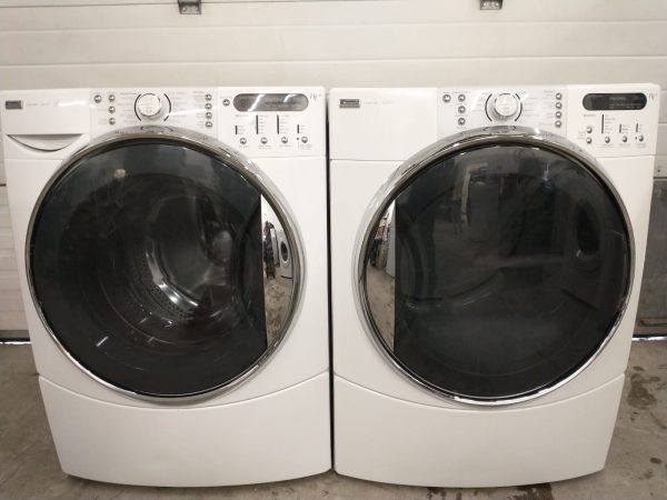 Used Set Kenmore Washer 110.4709100 & Dryer 110.c87091602