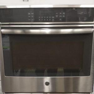 USED BUILT IN CONVECTION OVEN GE JCT5000SF2SS 4