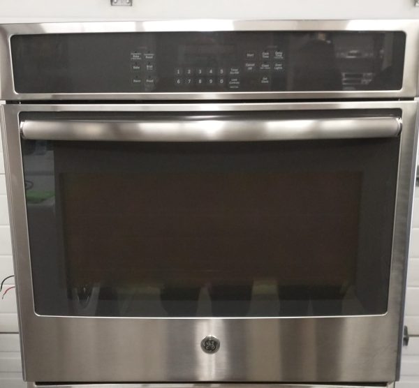 USED BUILT-IN CONVECTION OVEN GE JCT5000SF2SS