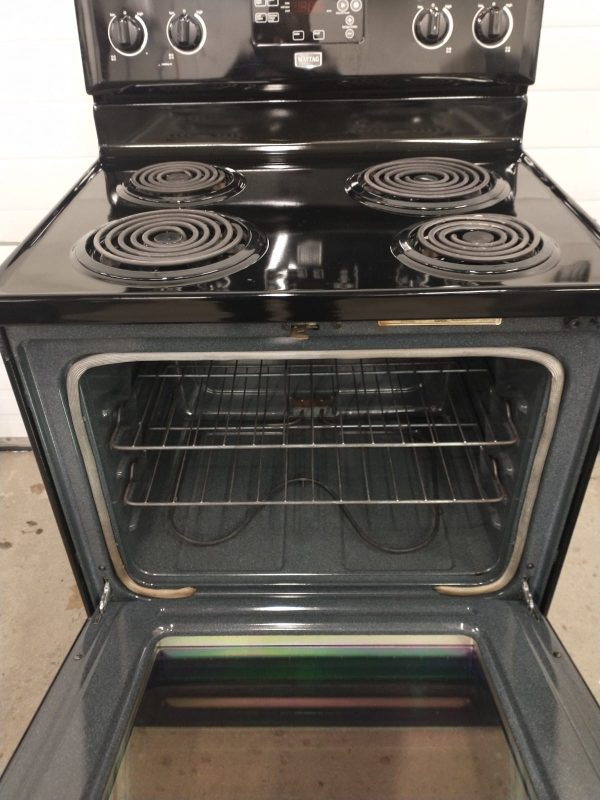 USED ELECTRICAL STOVE MAYTAG YMER76660WB