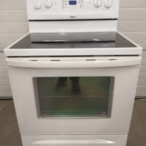 USED ELECTRICAL STOVE WHIRLPOOL WER4101SQ0 1