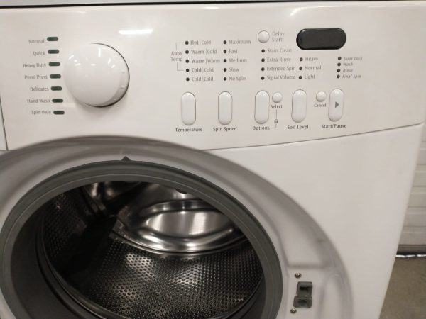 Used Set Frigidaire Washer Atf6000fs0 & Dryer Aeq6000ces2