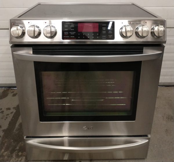 Used Slide In Stove LG Lse3092st