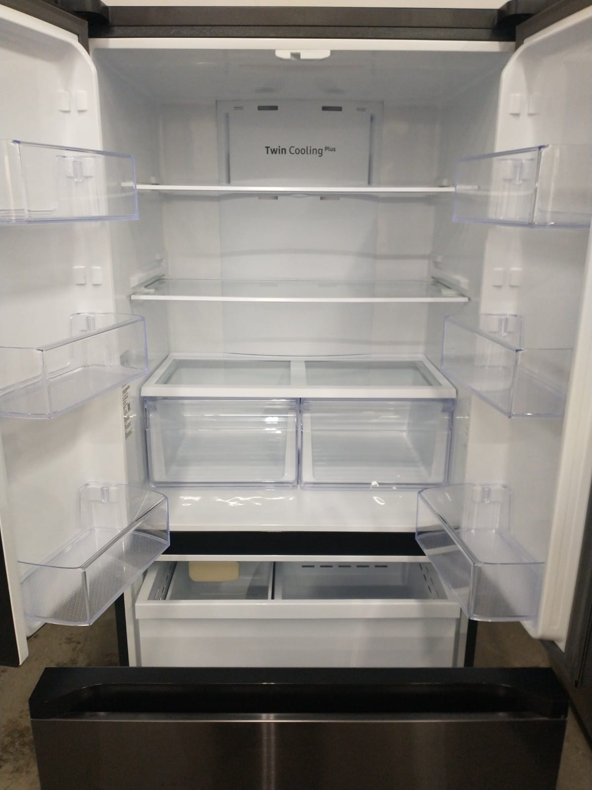 Order Your New Open Box Floor Model Refrigerator Samsung Rf18a5101sg ...