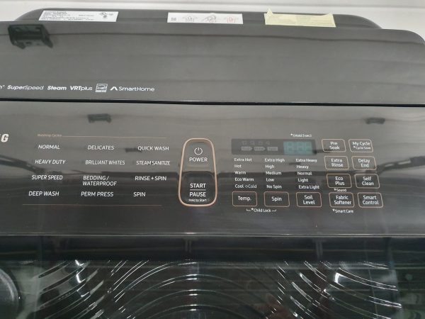 Used  Floor Model Washing Machine Samsung WA54M8750AV
