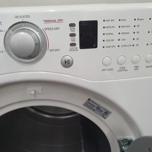 USED ELECTRICAL DRYER LG DLE2516W 7.5 CU.FT 393728 2