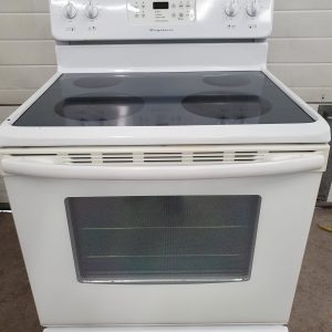 USED ELECTRICAL STOVE FRIGIDAIRE CFEF366GSC 30 INCH 2