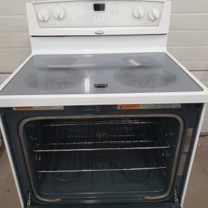 USED ELECTRICAL STOVE WHIRLPOOL WERP4110PQ 30 INCH 6