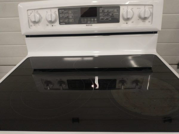 USED ELECTRICAL STOVE WHIRLPOOL WITH DOUBLE OVEN  YMET8885XW00