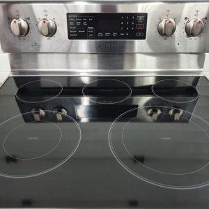 USED LESS THAN 1 YEAR ELECTRICAL STOVE SAMSUNG NE59R4321SSAC 30 INCH 2