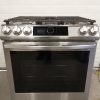 USED LESS THEN 1 YEAR Samsung NX60T8311SS GAS STOVE