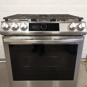 USED LESS THAN 1 YEAR GAS STOVE NX60T8711SSAA Range 1