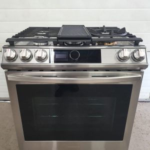 USED LESS THAN 1 YEAR GAS STOVE NX60T8711SSAA Range 4