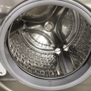 USED LESS THAN 1 YEAR SAMSUNG SET WASHER WF45R6100AP 5.2 CU. FT AND DRYER DVE45T6100PAC 7.5 CU. FT 4