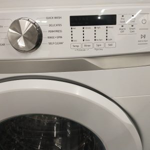 USED LESS THAN 1 YEAR SAMSUNG WASHER WF45T6000AW 6