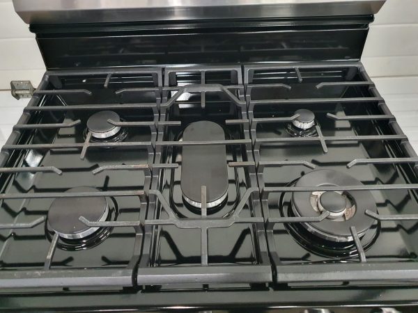 Used Samsung Gas Stove Less Than 1 Year Nx60a6511ss