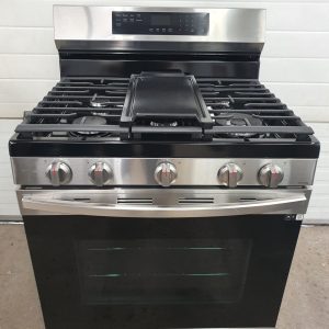 USED LESS THAN 1 YEAR Samsung GAS STOVE NX60A6511SS 5