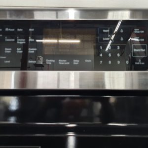USED LESS THAN 1 YEAR Samsung NE599N1PBSR INDUCTION STOVE 30 inch Exterior Width 4