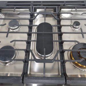 USED SAMSUNG GAS STOVE LESS THAN 1 YEAR NX60T8711SSAA 5