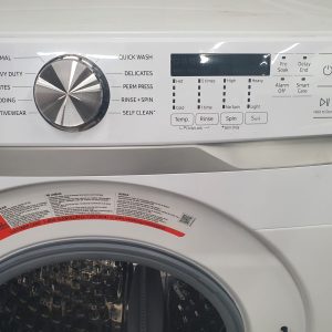 USED SAMSUNG SET WASHER WF50T8500AV AND DRYER DVE45T6005VAC LESS THAN 1 YEAR 4